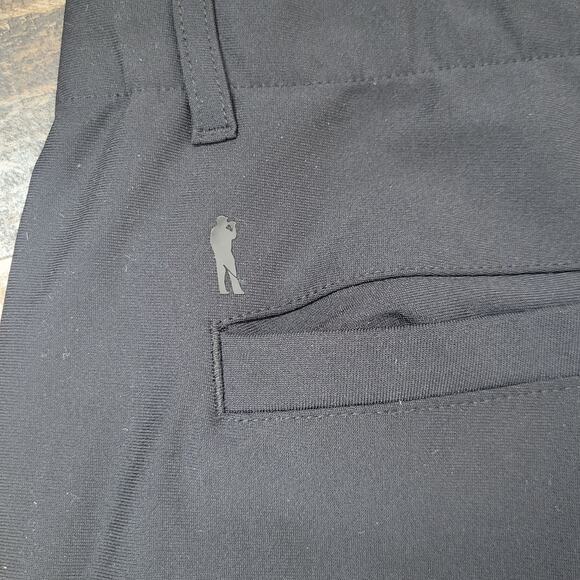 NWT U Suck at Golf Mens 36/30 Black Dress‎ Athletic Stretch Pants Lightweight - Picture 11 of 16